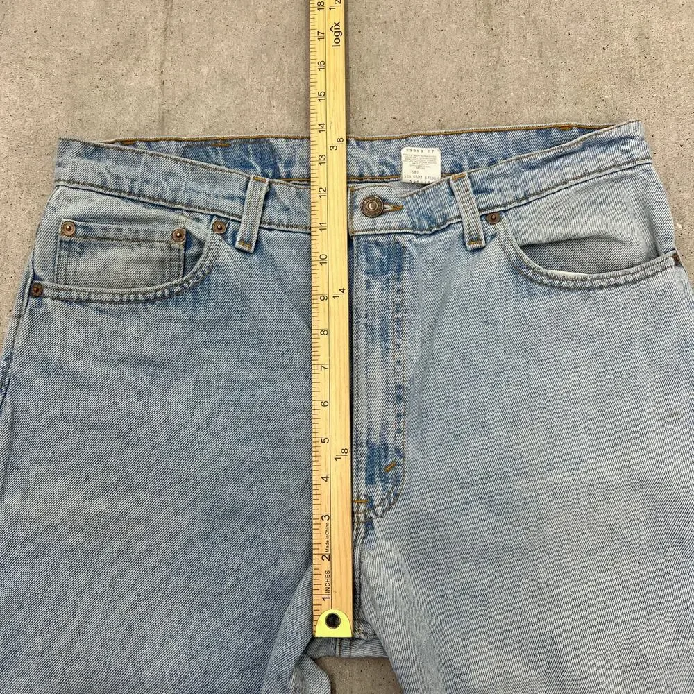 Vintage 90s 550 Levi’s Jeans Relaxed Fit Tapered Leg - Size 34 x 31‎